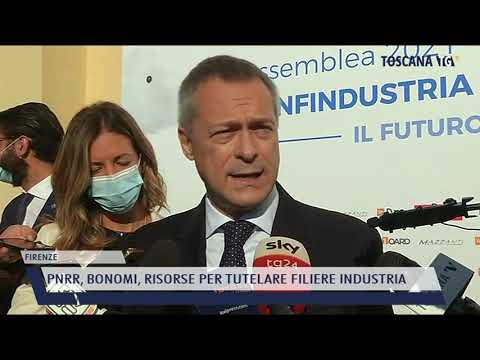 2021-11-19 FIRENZE - PNRR, BONOMI, RISORSE PER TUTELARE FILIERE INDUSTRIA