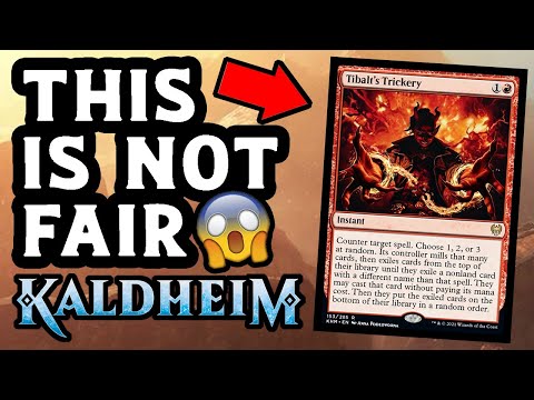 😈 TIBALT'S TRICKERY COMBO is NOT FAIR! Ban This! 【 MTG Modern Kaldheim 】