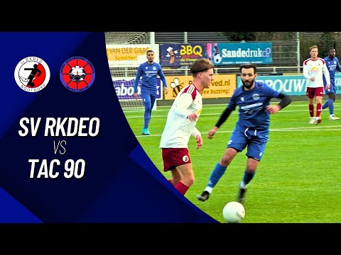⚽ SV RKDEO vs TAC'90 | Voetbal Wedstrijd