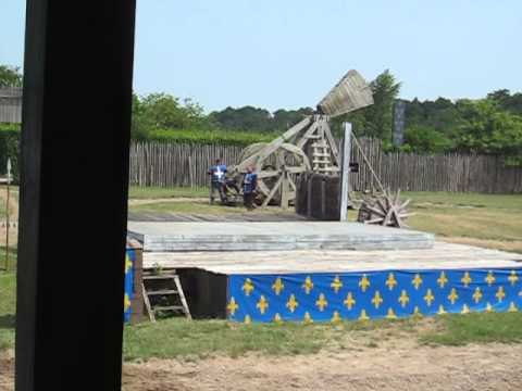 Mangonneau à roues de carrier