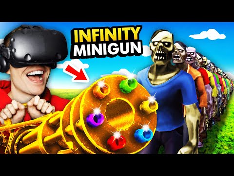 ZOMBIE APOCALYPSE vs INFINITY MINIGUN