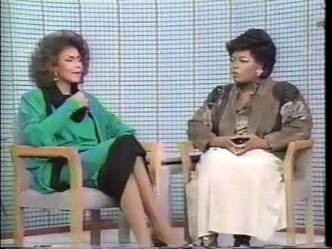 Shayla Simpson Ebony Fashion Fair with Oprah Winfrey