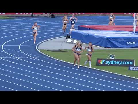 1500m U20yrs Women Final, Australian Athletic Championships, Sydney 13/04/2021