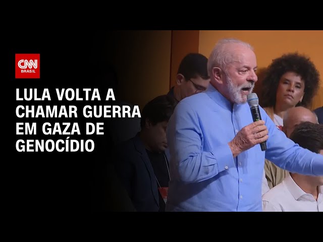 Lula volta a citar "genocídio" e condena assentamentos na Cisjordânia | CNN NOVO DIA
