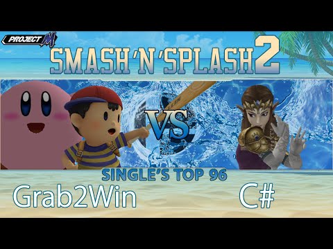 Grab2Win (Ness, Kirby) vs. C# (Zelda) - Smash'N'Splash 2 Singles Winner's Top 96