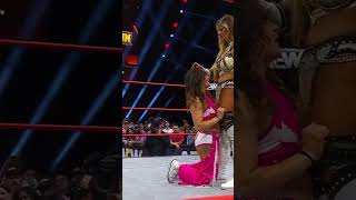 Megan Bayne made a statement out of Thunder Rosa during AEW Collision!