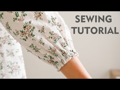 Sewing Tips And Tricks | Beautiful Sleeve Sewing Tutorial | Thuy Sewing