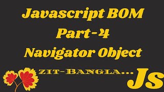 Javascript Browser Object Model BOM Navigator Object Methods Part 4