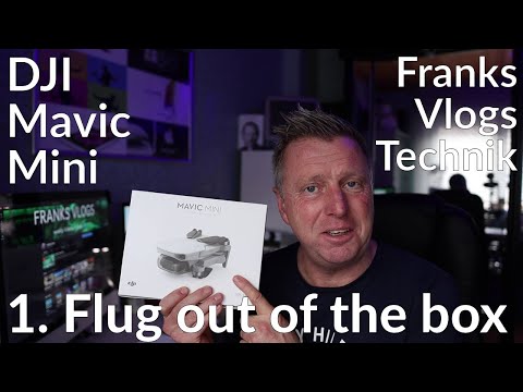 DJI Mavic Mini erster Flug Out of the Box Test & Schwierigkeiten DJI Mavic Mini Footage first flight