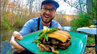 Cooking A DELICIOUS Trout Dish On The River | Catch and Cook