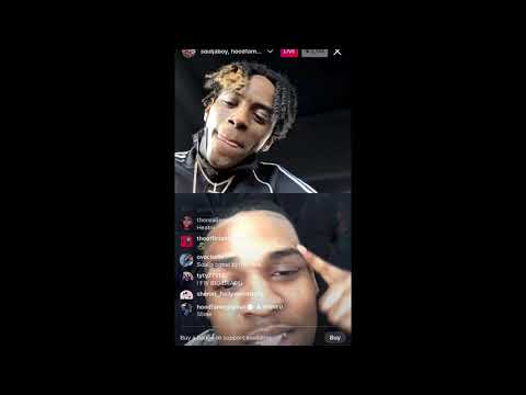 Soulja Boy Goes On Live On Ig and Talks About His New Mixtape Soulja World With Go Yayo