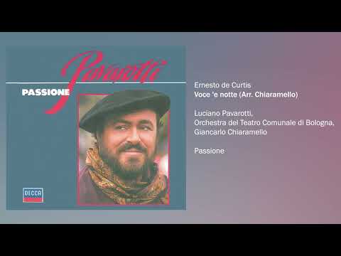 Luciano Pavarotti - Voce'e notte (Official Audio)
