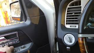 2007 up Navigator Expedition power window How to relearn auto up feature