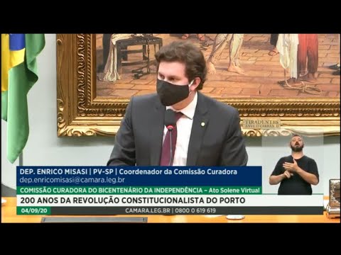 Ato Solene Virtual: 200 anos da Revolução Constitucionalista do Porto - 04/09/20 - 14:00