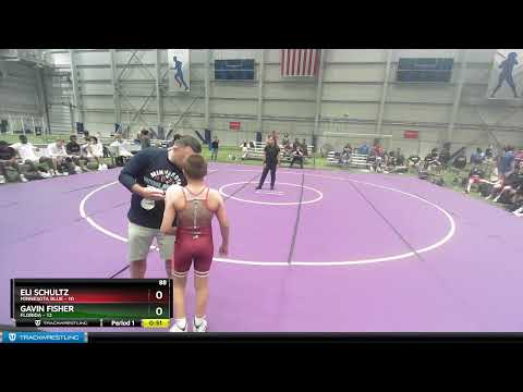 88 Lbs Placement Matches (8 Team) - Eli Schultz, Minnesota Blue Vs Gavin Fisher, Florida C664