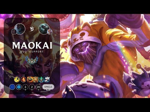 Maokai Support vs Senna - EUW Challenger Patch 14.4