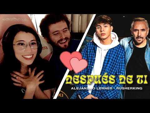 REACCIÓN A Alejandro Lerner, Rusherking - Después de Ti **NOS DEJA LOCOS** xd