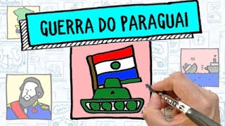 GUERRA DO PARAGUAI - Resumo Desenhado