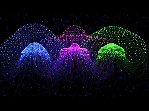 Abstract particle dance - Final Cut Pro.