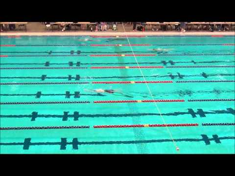 Nikita (lane 5) 200 meters Breast 11 y.o. Pacific Coast Invite
