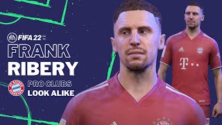 FIFA 22 - FRANK RIBERY Pro Clubs Look alike Build | FC Bayern Munich Tutorial