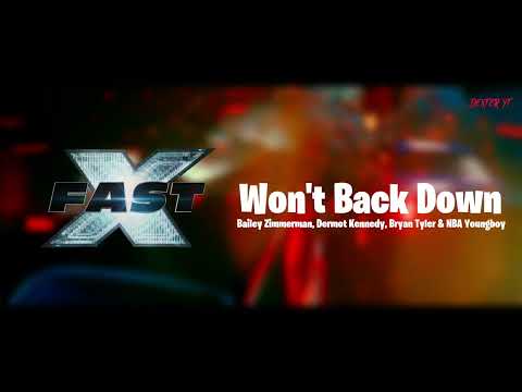 Won't Back Down - Fast X - Music Credits Version Movie 2023 #fastx #vindiesel #paulwalker #brian