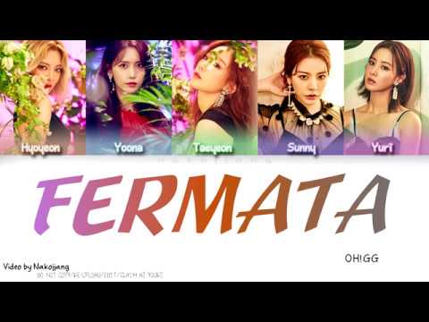 Girls Generation-OH!GG (소녀시대) - Fermata (쉼표) (Color Coded Lyrics Eng/Rom/Han)