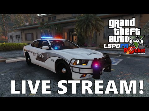 GTA V - LSPDFR Modification - Live Stream (08/02/2016)