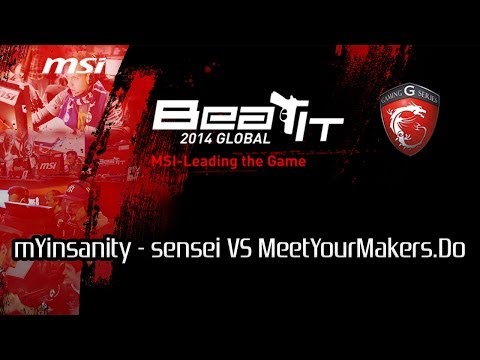mYinsanity-sensei VS MeetYourMakers.Do | Highlights 1/1 | MSI Beat It 2014 Global | Dota 2