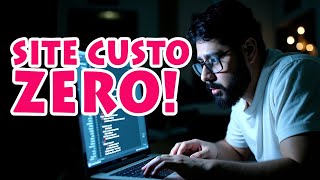 Como criar um Site sem Hospedagem sem investir NADA