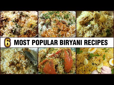 BEST BIRYANI RECIPES - Chicken Biryani | Mutton Biryani | Egg Biryani and more |  Get Curried