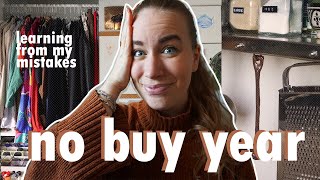 how that "no buy year" is actually going  // what I have spent my money on...