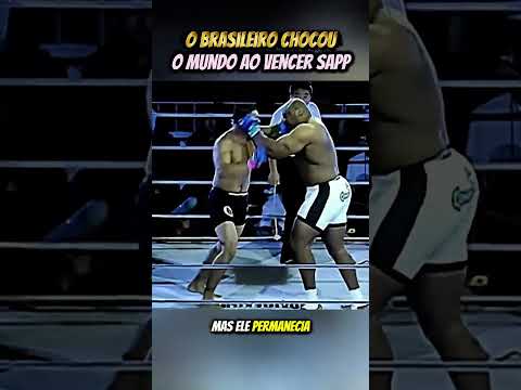 o brasileiro chocou o mundo ao vencer sapp #mmafighter #fighter
