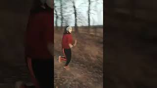 Герщук Юлія відділення легкої атлетики ДЮСШ №1, тренується на каратині.