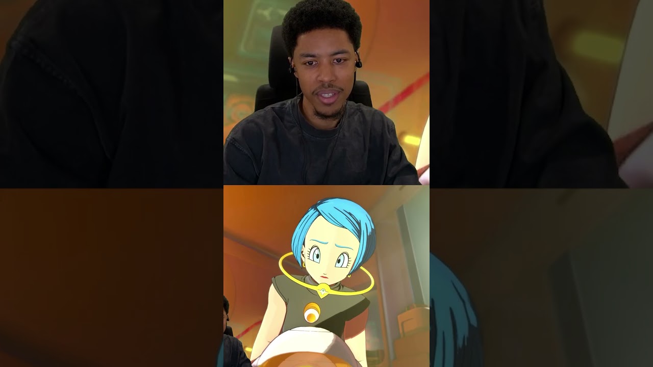 CalebCity REACTS To XENOVERSE 3! 🐉 #calebcity #anime #shorts