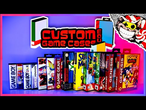 Custom Game Cases - Full Product Line Overview