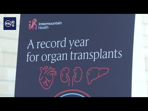 Más de 500 trasplantes: un récord en Utah
