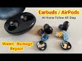 Earbuds Repair Water Damage Airpod All problems solved  #airpods #earbuds #repair #1000subscriber