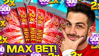 I HIT MAX BET HUGE REDS WITH 2X TOP SLOT!!! (ICE FISHING)