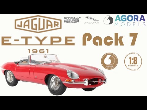 Montez la Jaguar Type-E 1/8 Agora models Pack 7
