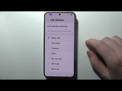 How to Change Call Vibration Pattern In Samsung Galaxy S25+