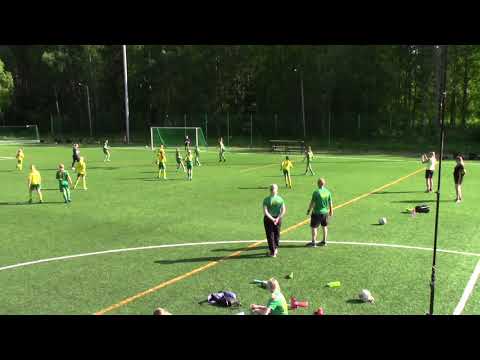 2. puoliaika: Ilves E11-tytöt vs. Ilves D12 keltainen -tytöt