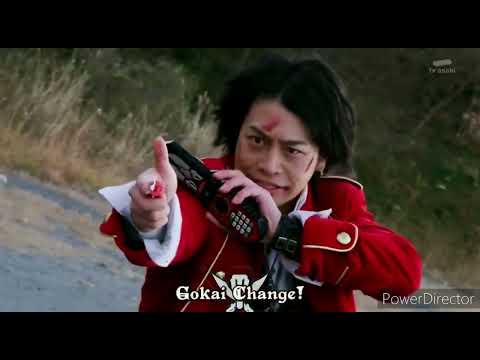 Ryota Ozawa Henshins to GokaiRed Through the Years 2011-2022