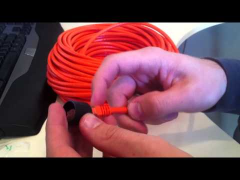 Behringer X32 - AES50 Digital Snake Cable Build - EtherCon Connector