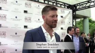 THREE DAYS IN AUGUST, Stephen Snedden video