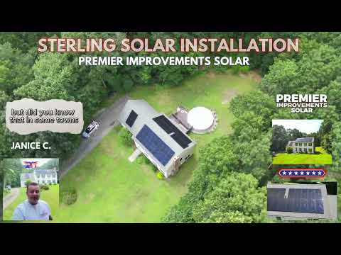 Sterling CT Solar Panel Installation 2023 | CT Solar Installation Services | Premier Improvements Solar