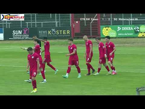 2023 07 13  FV N'rh 2023 24 Vorbereitungsspiel ETB SW Essen vs  SG Wattenscheid 09