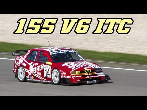 Alfa Romeo 155 Ti V6 ITC screaming over 11.000 rpm (Nürburgring 2017)