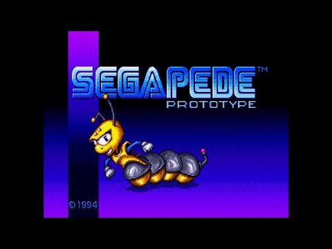 Segapede / Astropede (Sega Mega Drive / Genesis) Prova