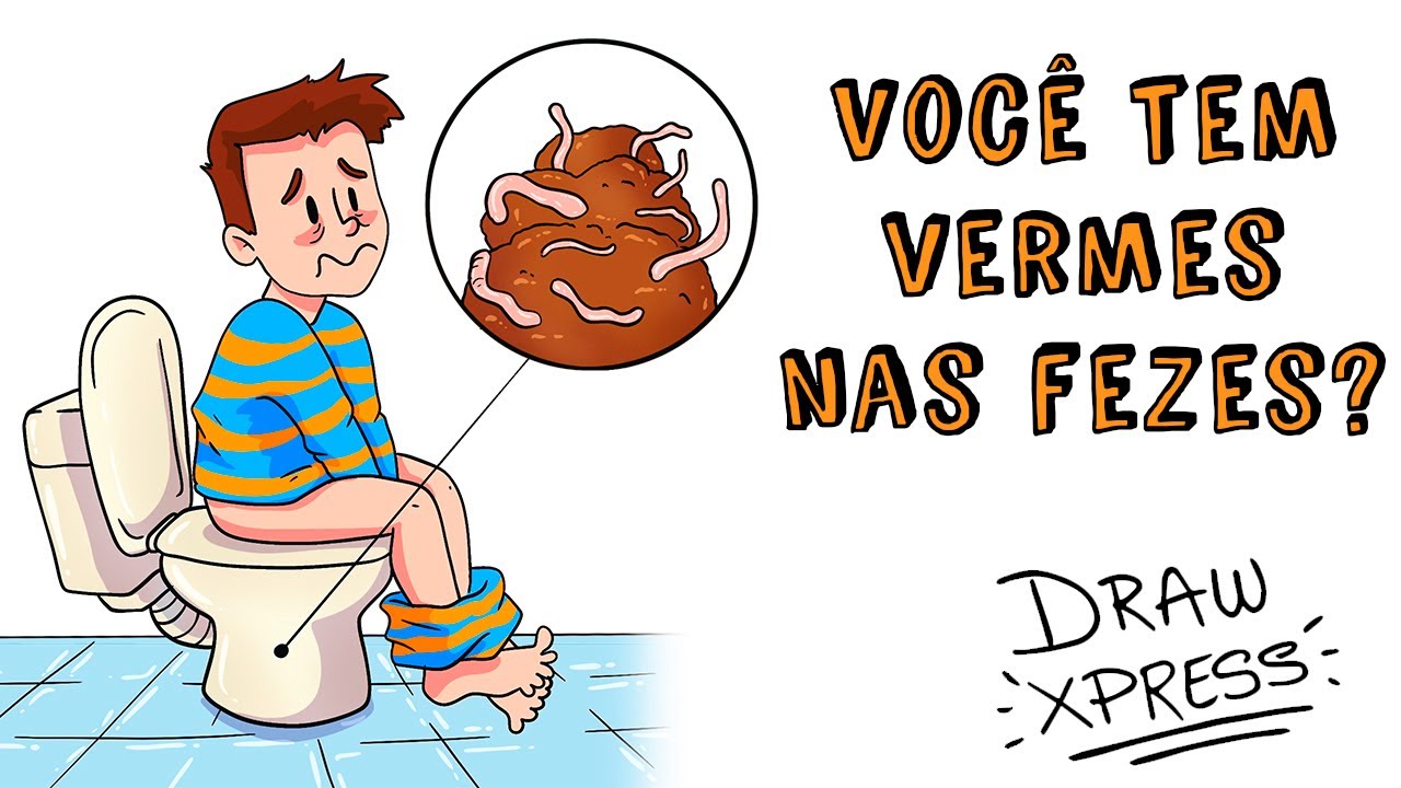 Você tem vermes nas fezes 💩 Draw My Life Português